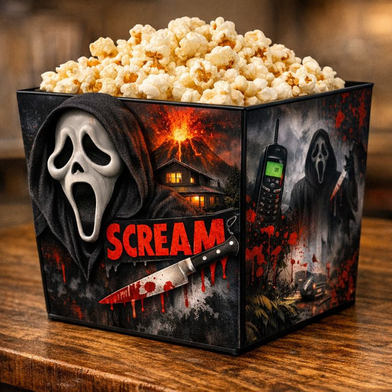 Cubo de palomitas Ghostface – Scream
